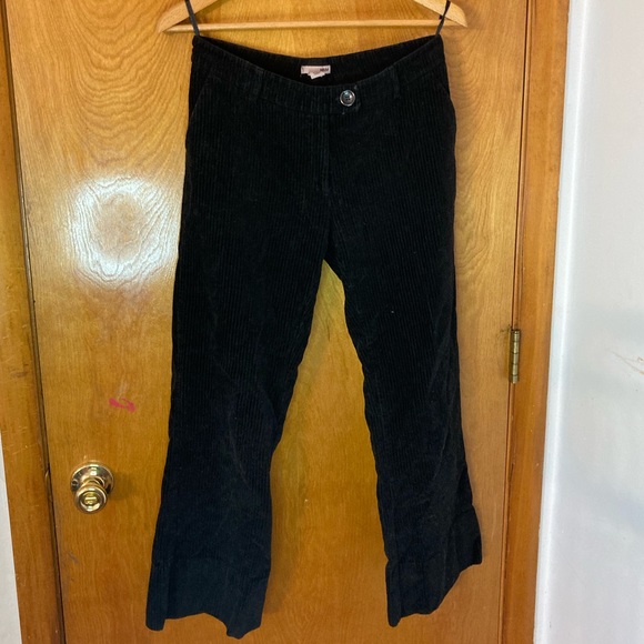 Black velvet(unsure about that) H&M pants - Picture 1 of 3